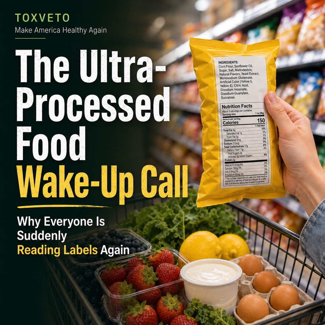 The Ultra-Processed Food Wake-Up Call: Why Everyone Is Suddenly Reading Labels Again