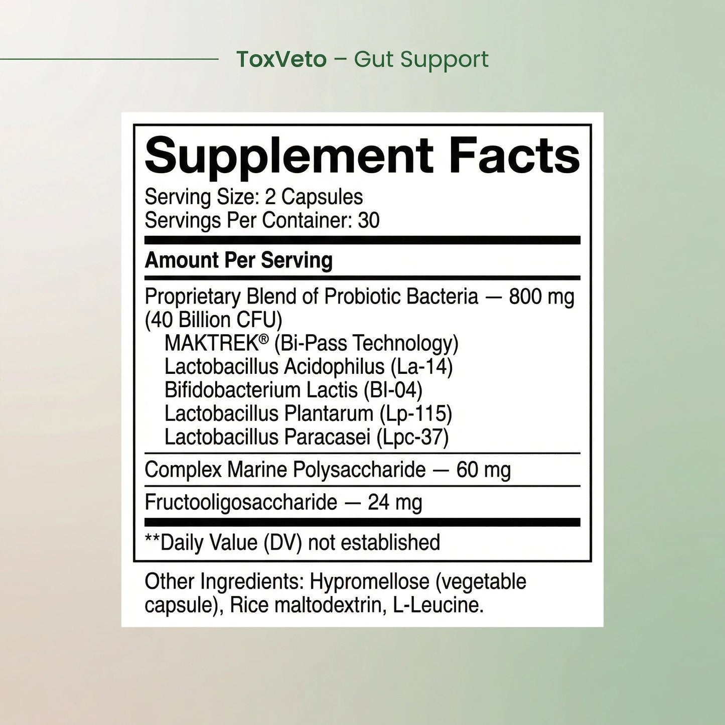 Gut Support